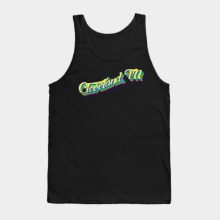 Cleveland, Tennessee - Throwback Tank Top